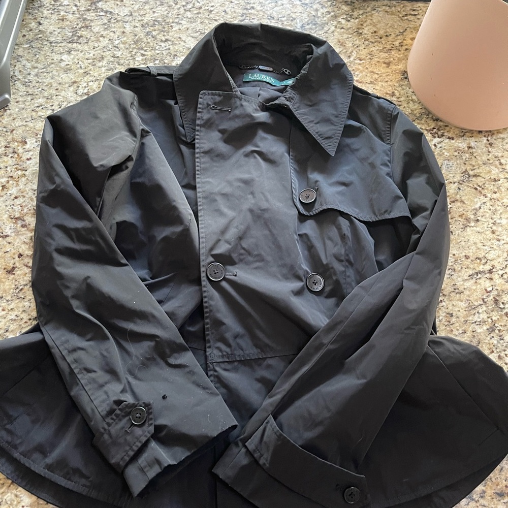 Stylish Ralph Lauren Rain Coat Size L
